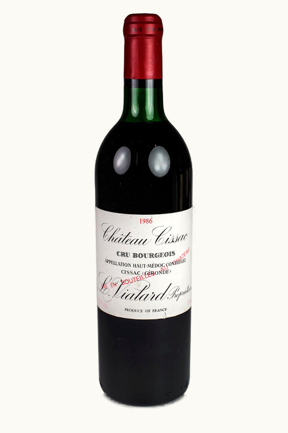 Cissac Cissac Haut-Medoc Bordeaux, 1986