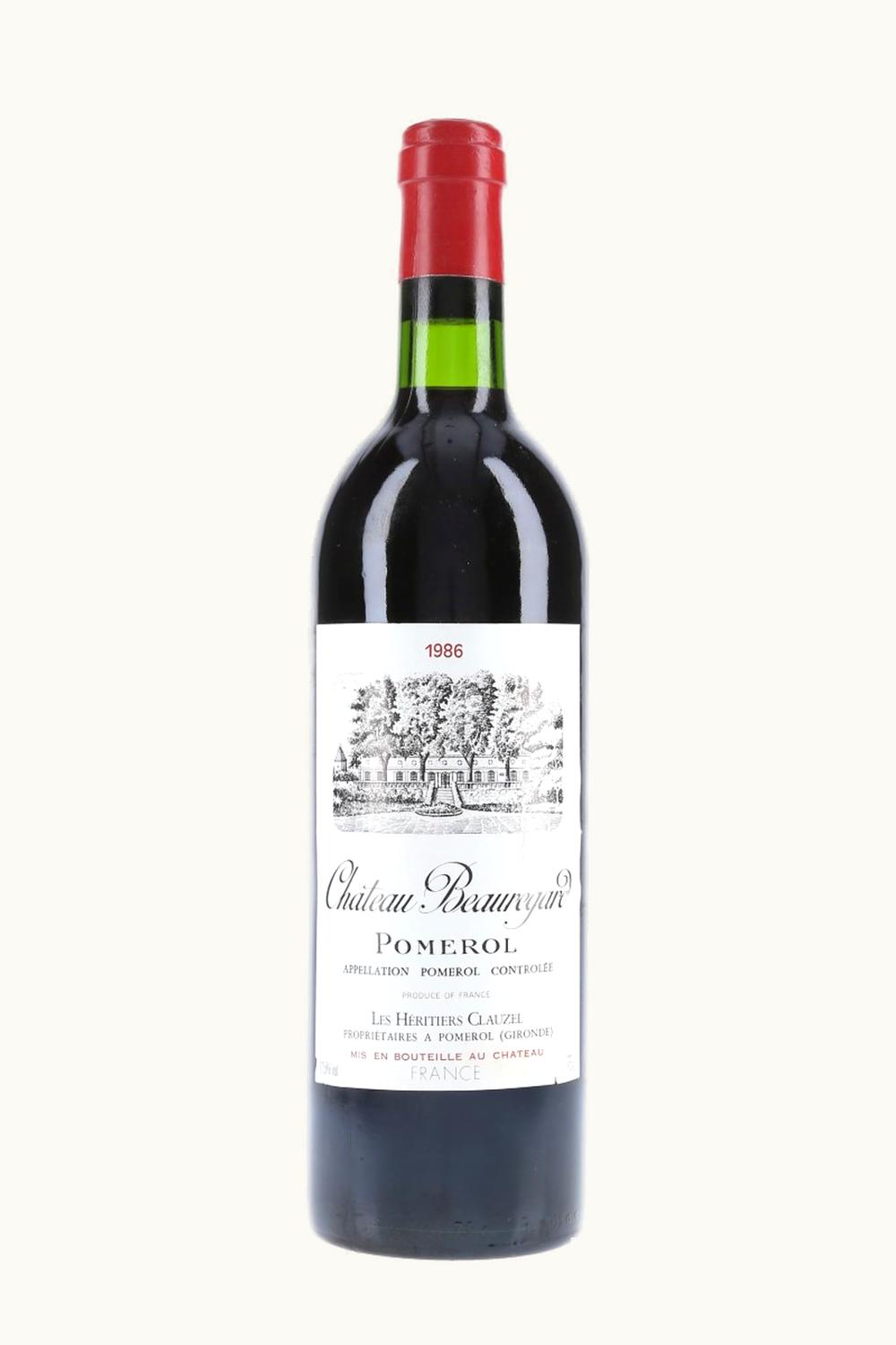 Beauregard Beauregard Pomerol Bordeaux, 1986