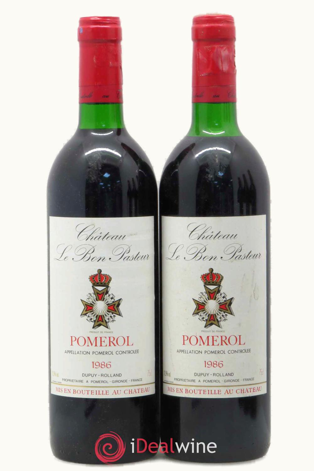 Château Le Bon Pasteur Le Bon Pasteur Pomerol Bordeaux, 1986