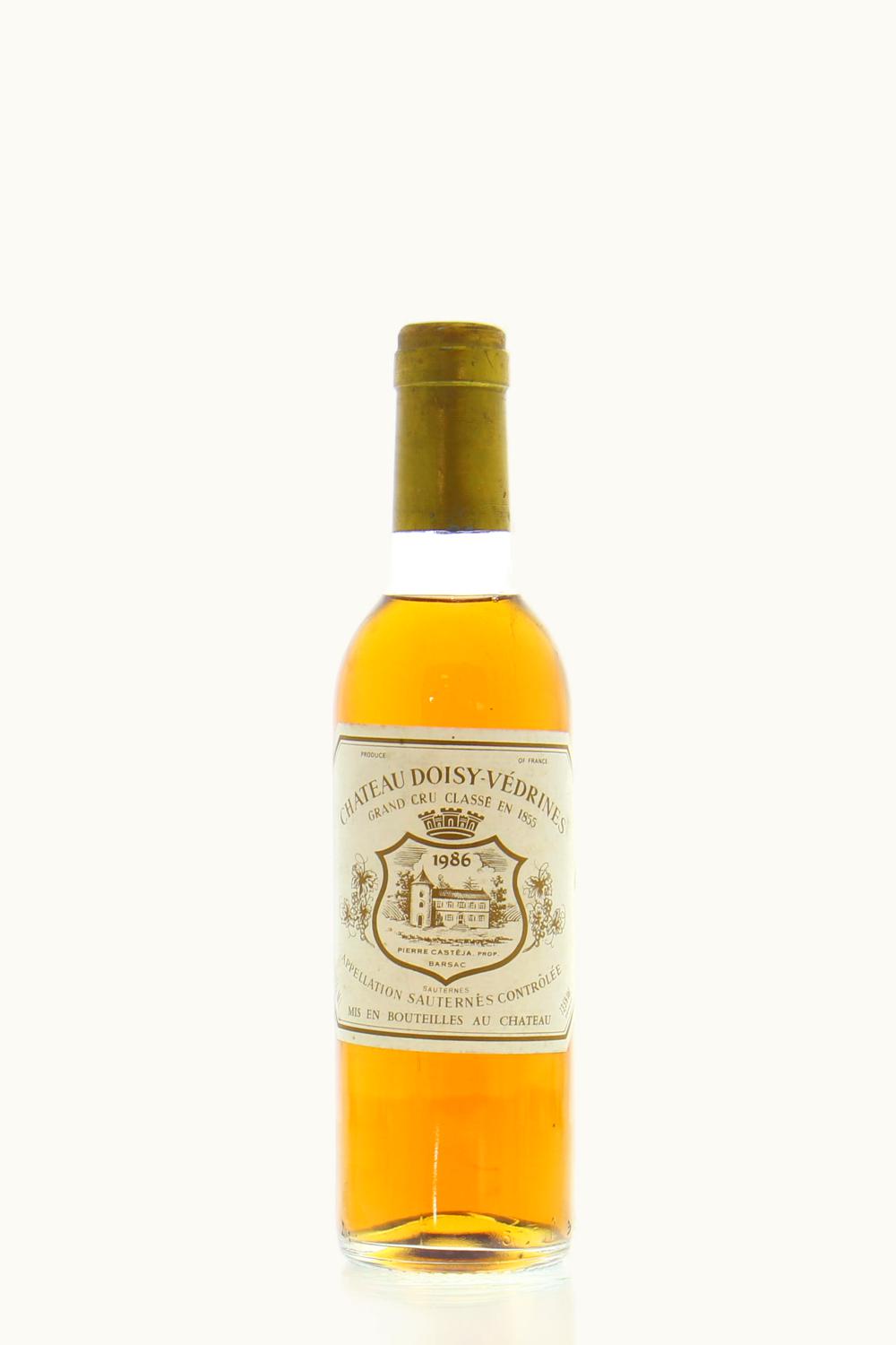 Château Doisy-Védrines Château Doisy-Védrines Sauternes Bordeaux, 1986