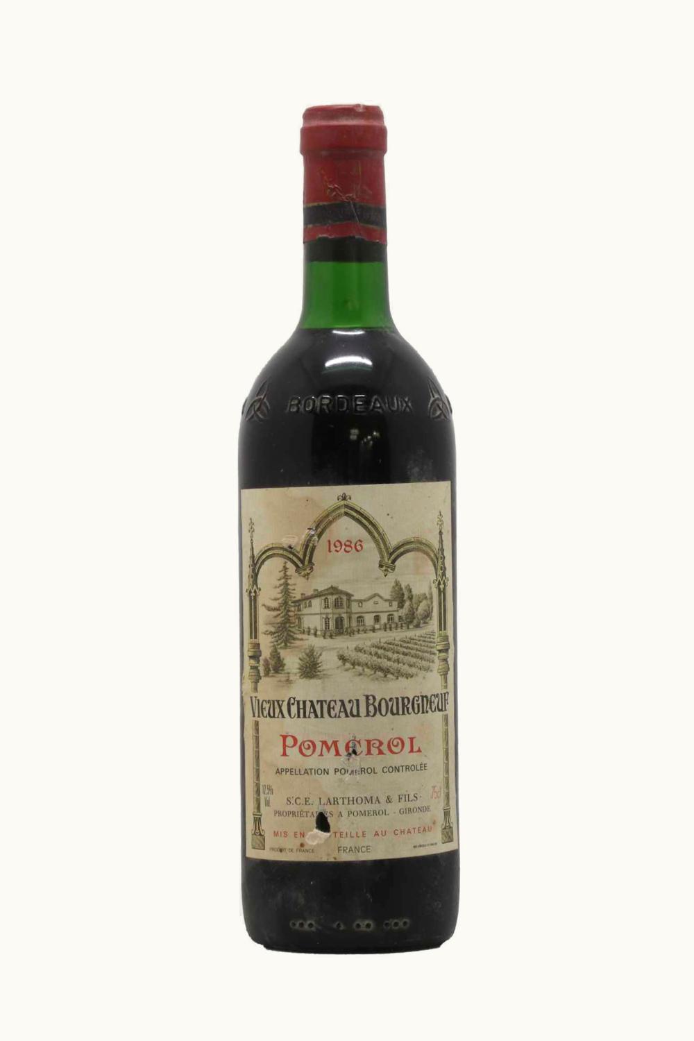 Bourg Neuf Bourg Neuf Pomerol Bordeaux, 1986