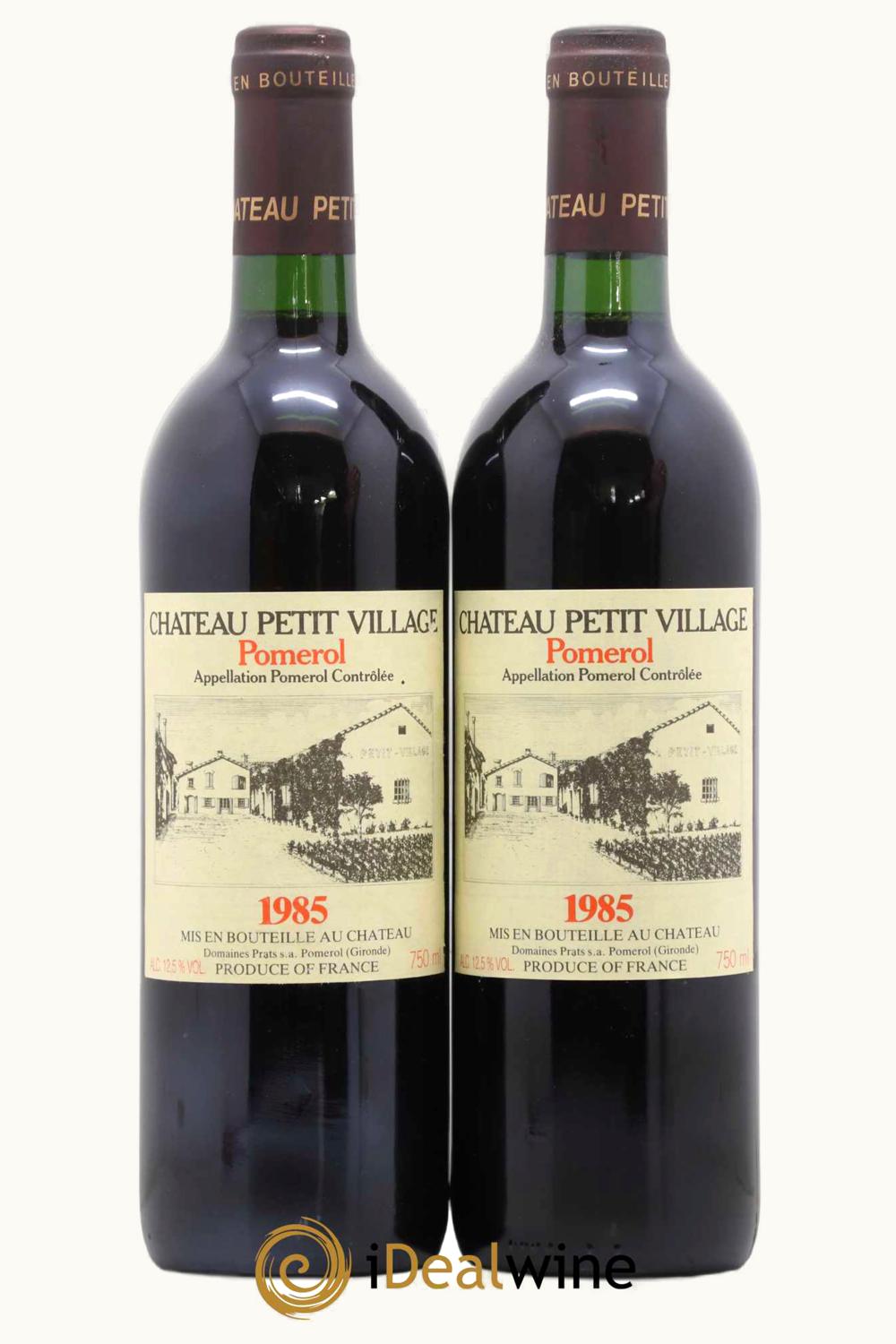 Château Petit Village Château Petit Village Pomerol Bordeaux, 1985