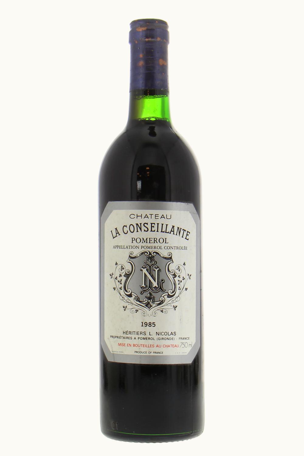 Château La Conseillante La Conseillante Pomerol Bordeaux, 1985