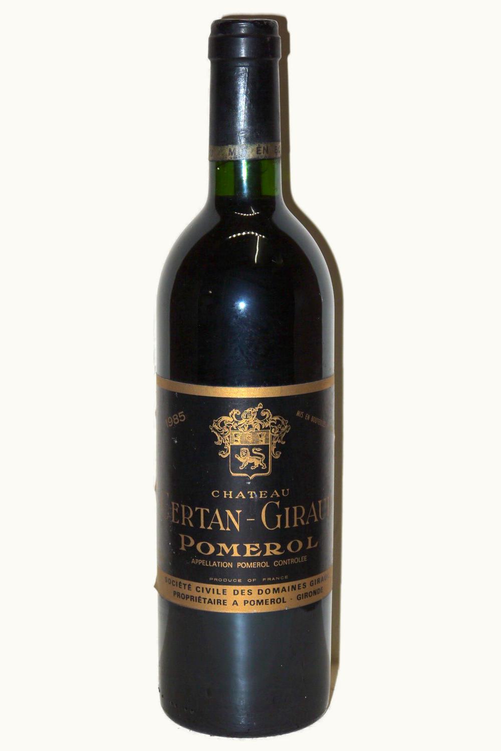 Certan Guiraud Certan Guiraud Pomerol Bordeaux, 1985