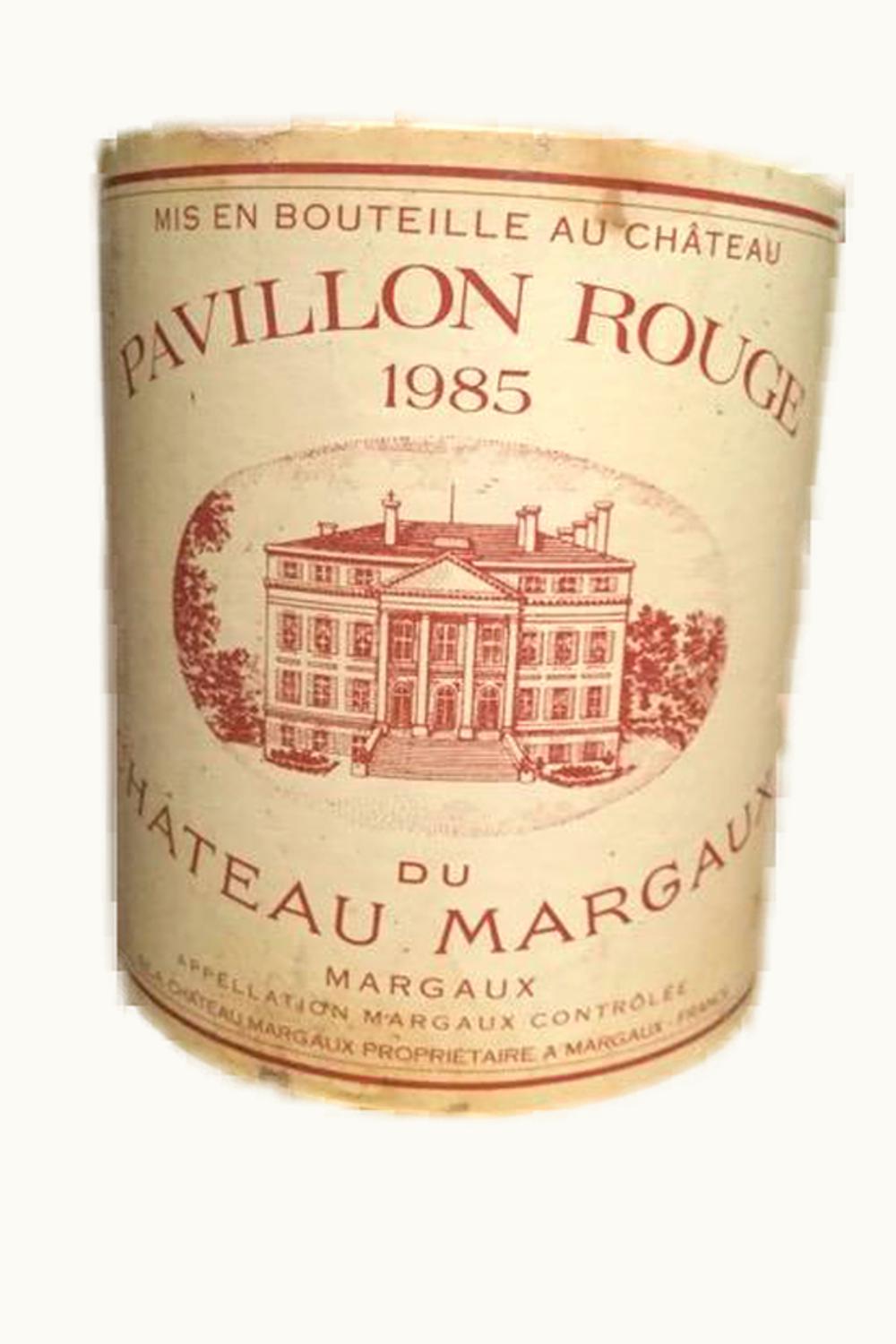 Pavillon Rouge du Château Margaux Pavillon Rouge du Château Margaux Medoc Bordeaux, 1985