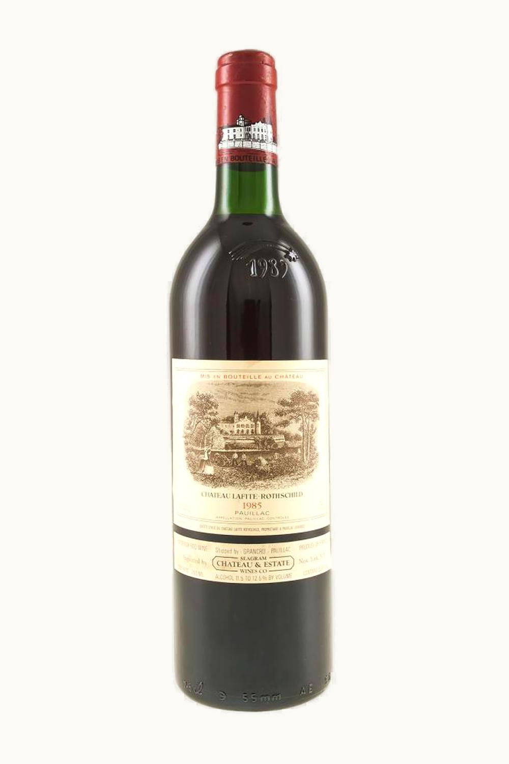 Château Lafite Rothschild Château Lafite Rothschild Pauillac Medoc Bordeaux, 1985