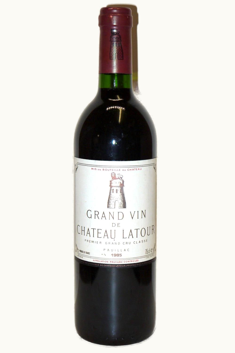 Château Latour Château Latour Pauillac Medoc Bordeaux, 1985