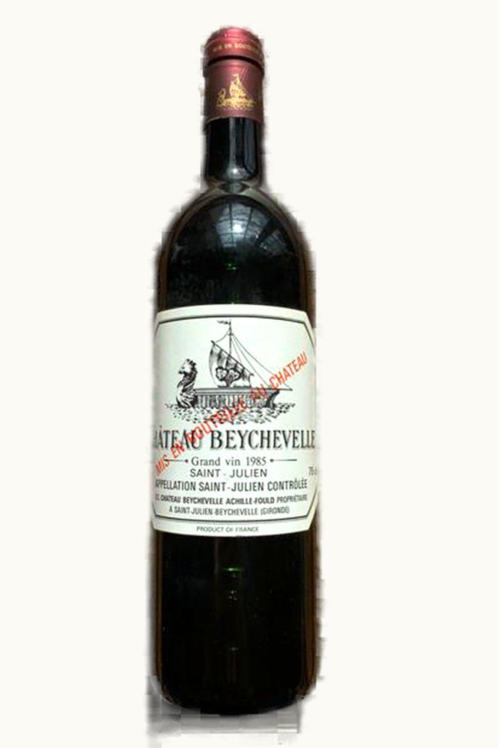 Château Beychevelle Château Beychevelle St-Julien Medoc Bordeaux, 1985