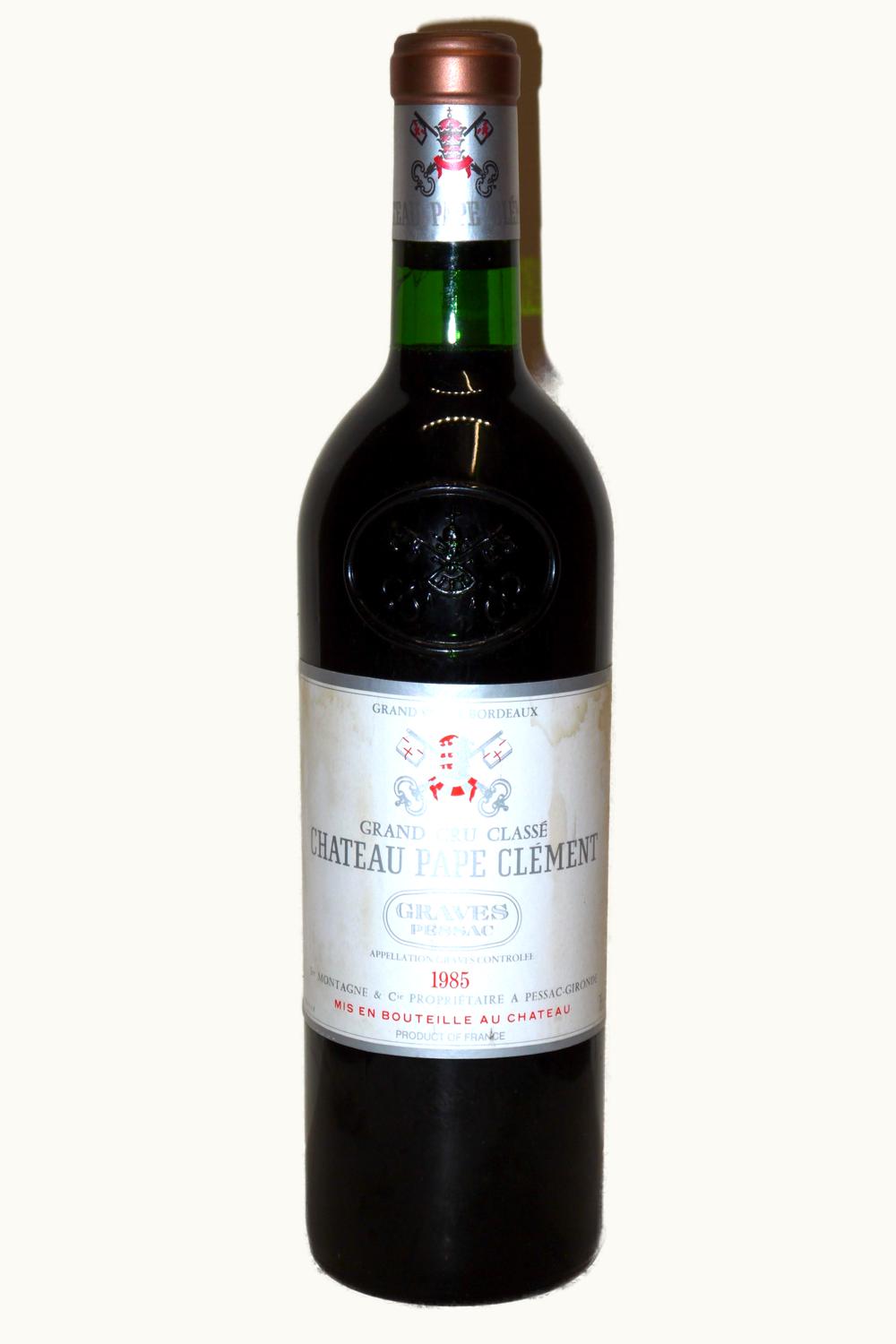 Château Pape Clément Pape Clément Pessac-Leognan Bordeaux, 1985