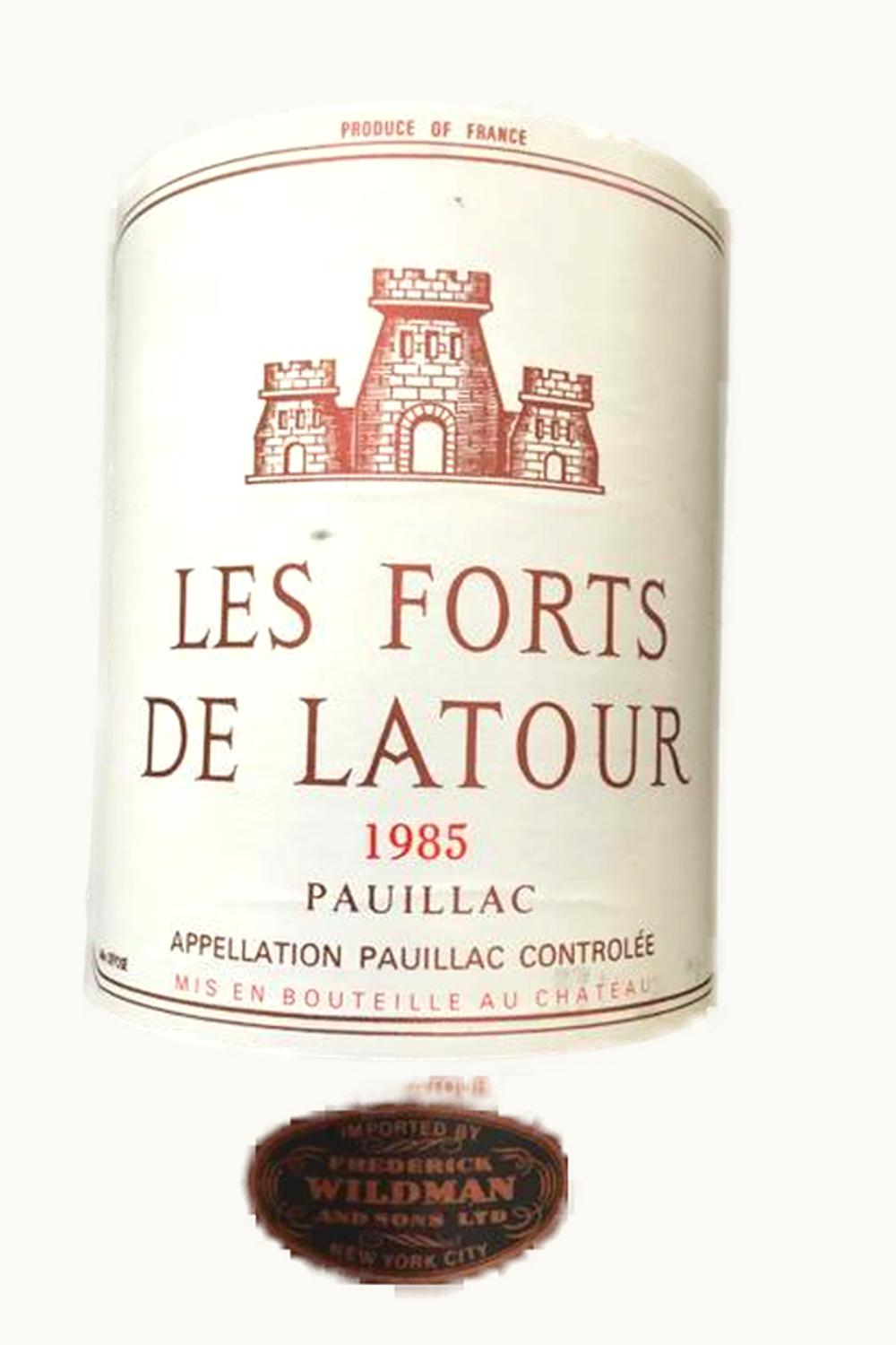 Château Latour Château Latour Medoc Bordeaux, 1985