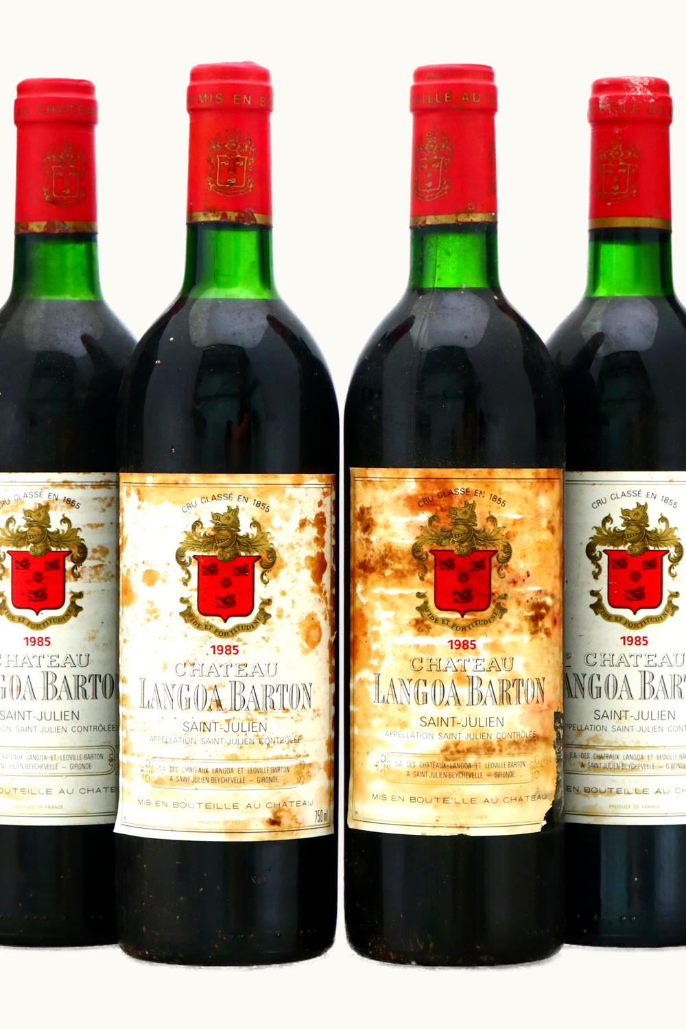 Château Langoa Barton Château Langoa Barton St-Julien Medoc Bordeaux, 1985