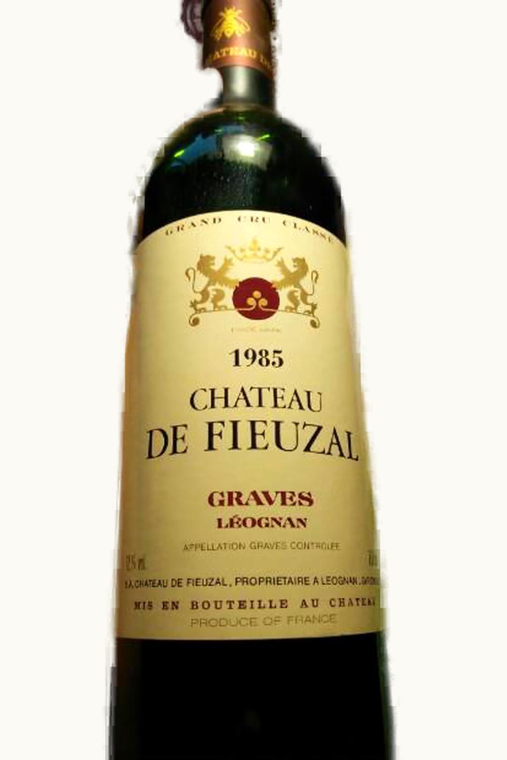 Château de Fieuzal Château de Fieuzal Pessac-Leognan Bordeaux, 1985