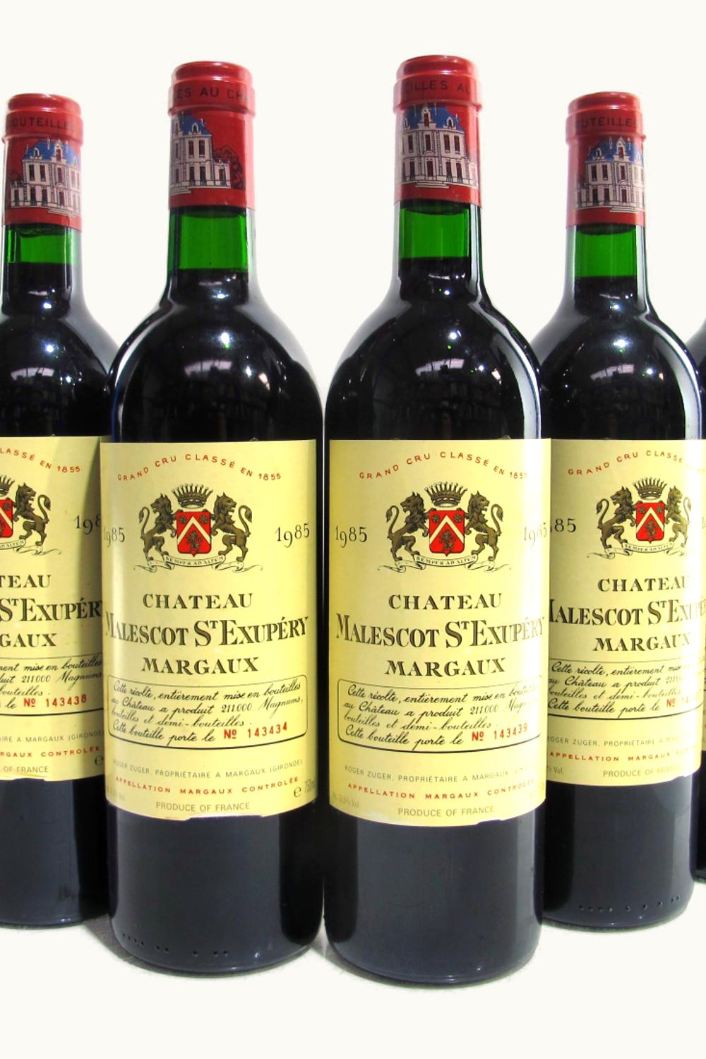 Château Malescot Saint-Exupéry Château Malescot Saint-Exupéry Margaux Medoc Bordeaux, 1985