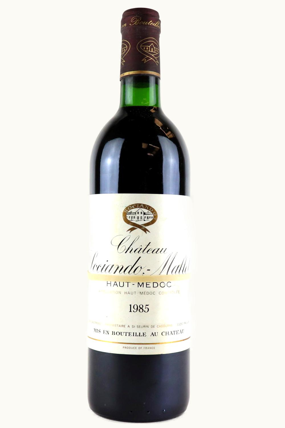 Sociando Mallet Sociando Mallet Haut-Medoc Bordeaux, 1985