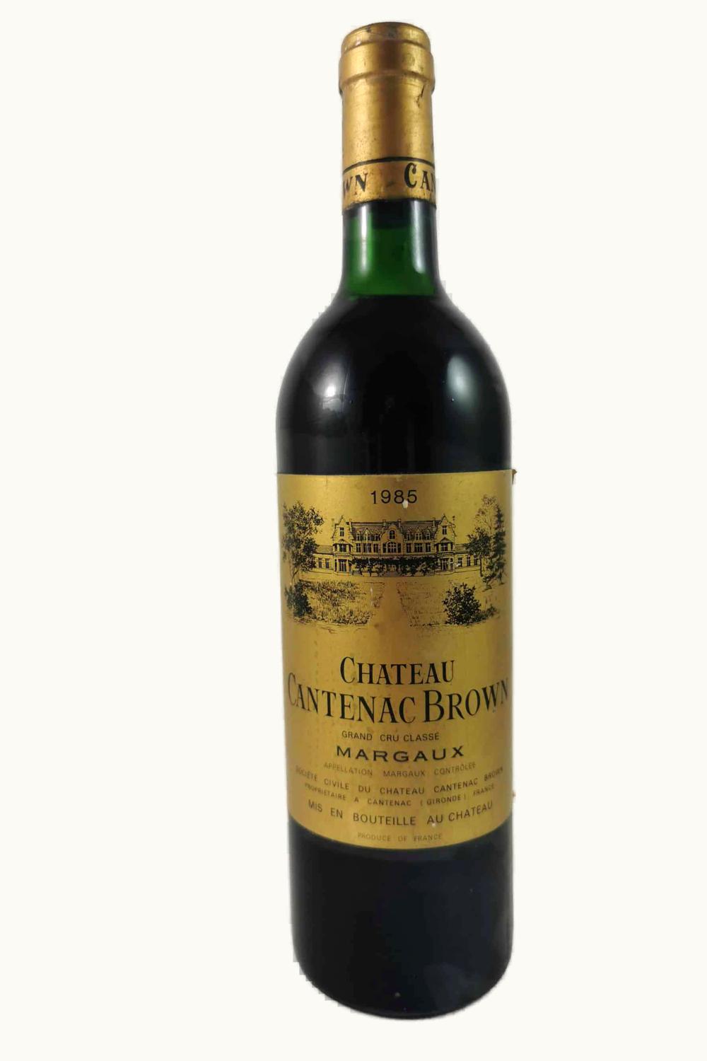 Château Cantenac Brown Château Cantenac Brown Margaux Medoc Bordeaux, 1985