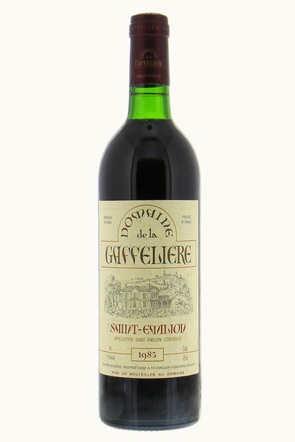La Gaffelière La Gaffelière St-Emilion Bordeaux, 1985