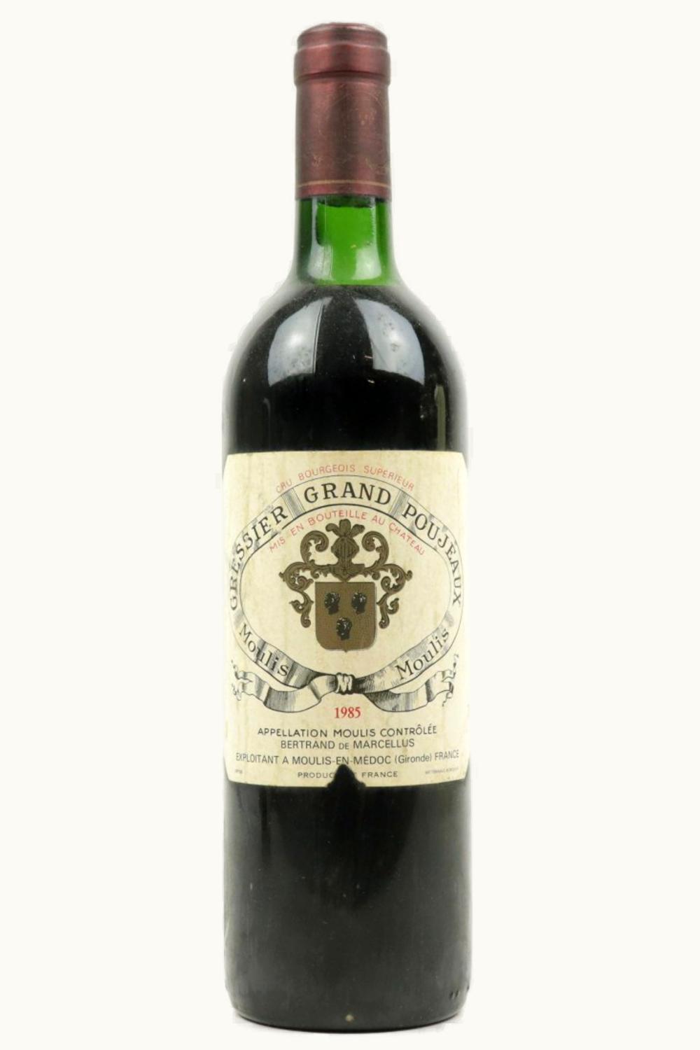 Château Poujeaux Château Poujeaux Moulis Medoc Bordeaux, 1985