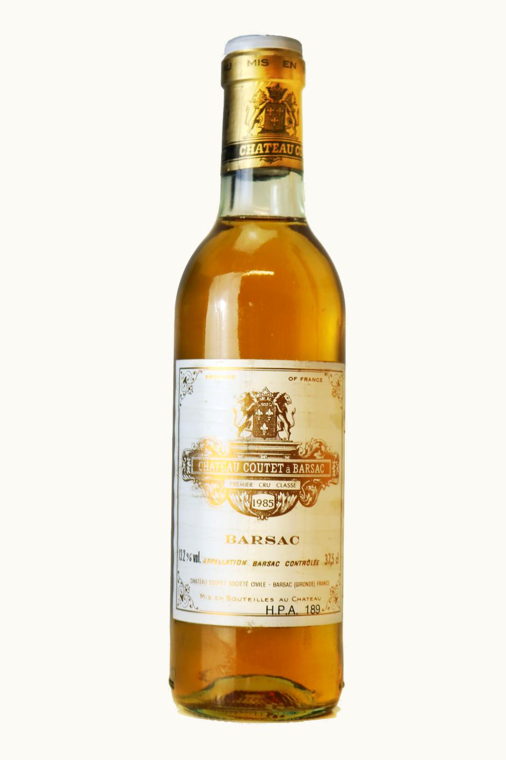 Château Coutet Château Coutet Barsac Sauternes Bordeaux, 1985
