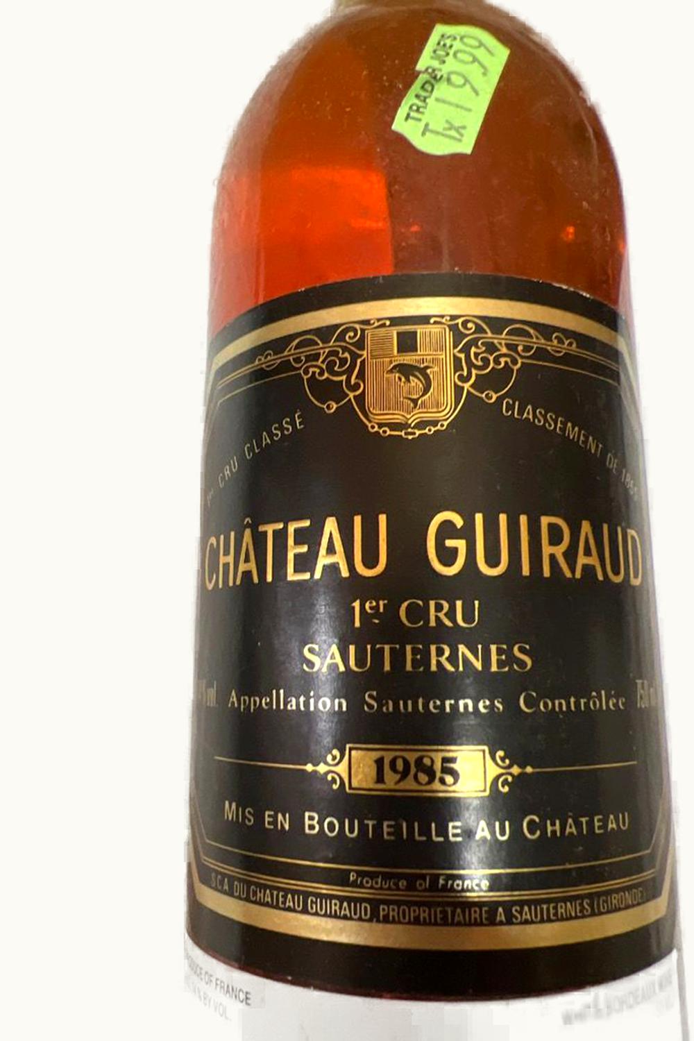 Château Guiraud Château Guiraud Sauternes Bordeaux, 1985