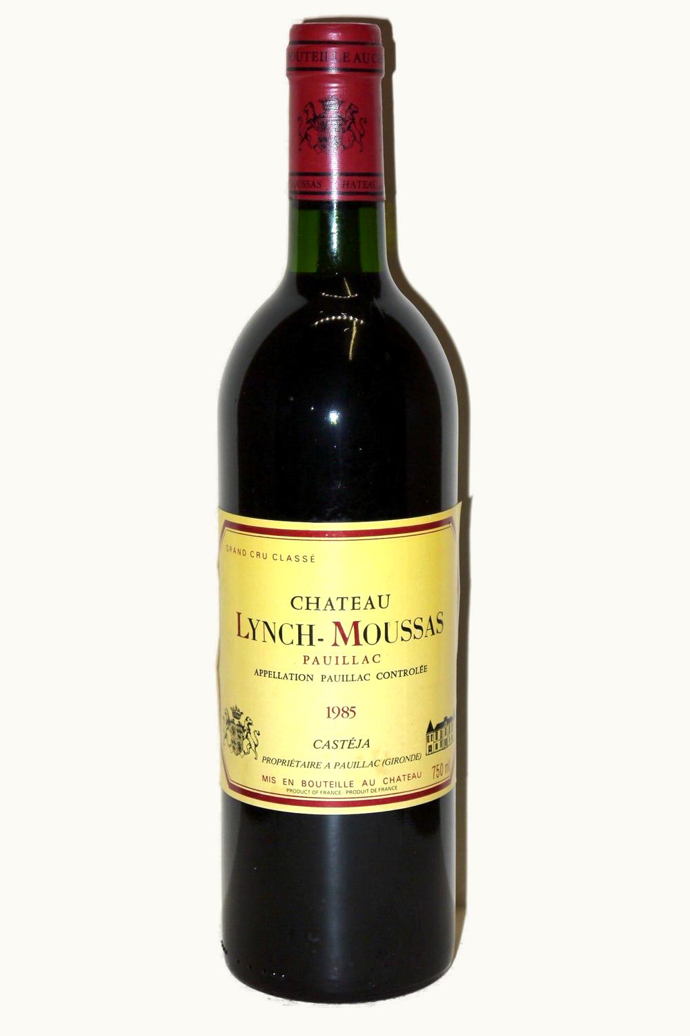 Lynch Moussas Lynch Moussas Pauillac Medoc Bordeaux, 1985
