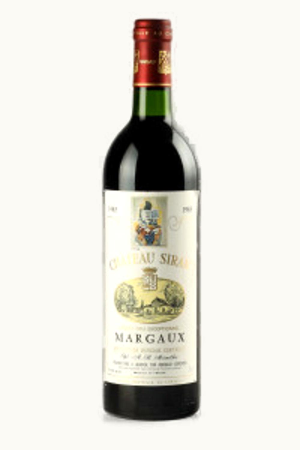 Château Siran Siran Margaux Medoc Bordeaux, 1985