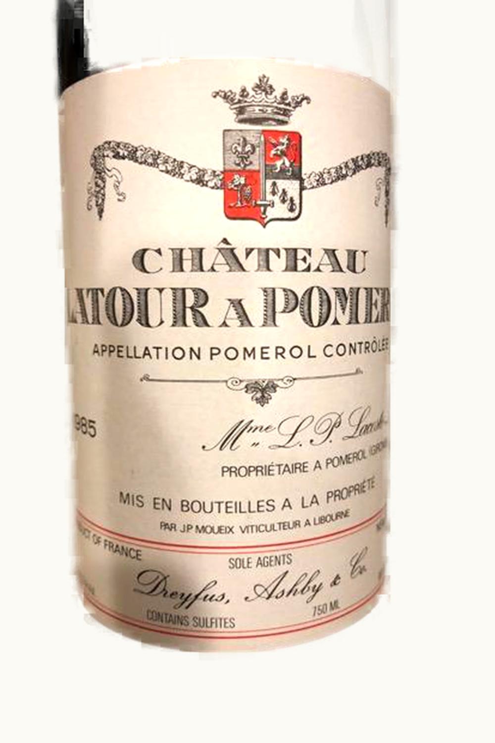 Château Latour à Pomerol Château Latour à Pomerol Bordeaux France, 1985