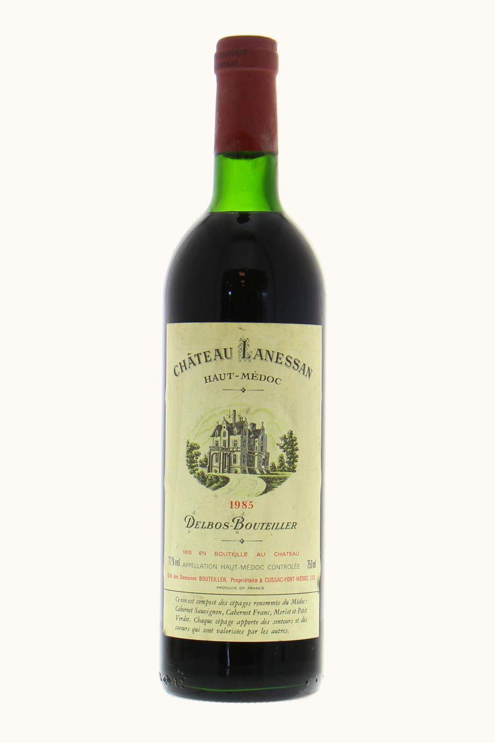 Château Lanessan Lanessan Haut-Medoc Bordeaux, 1985