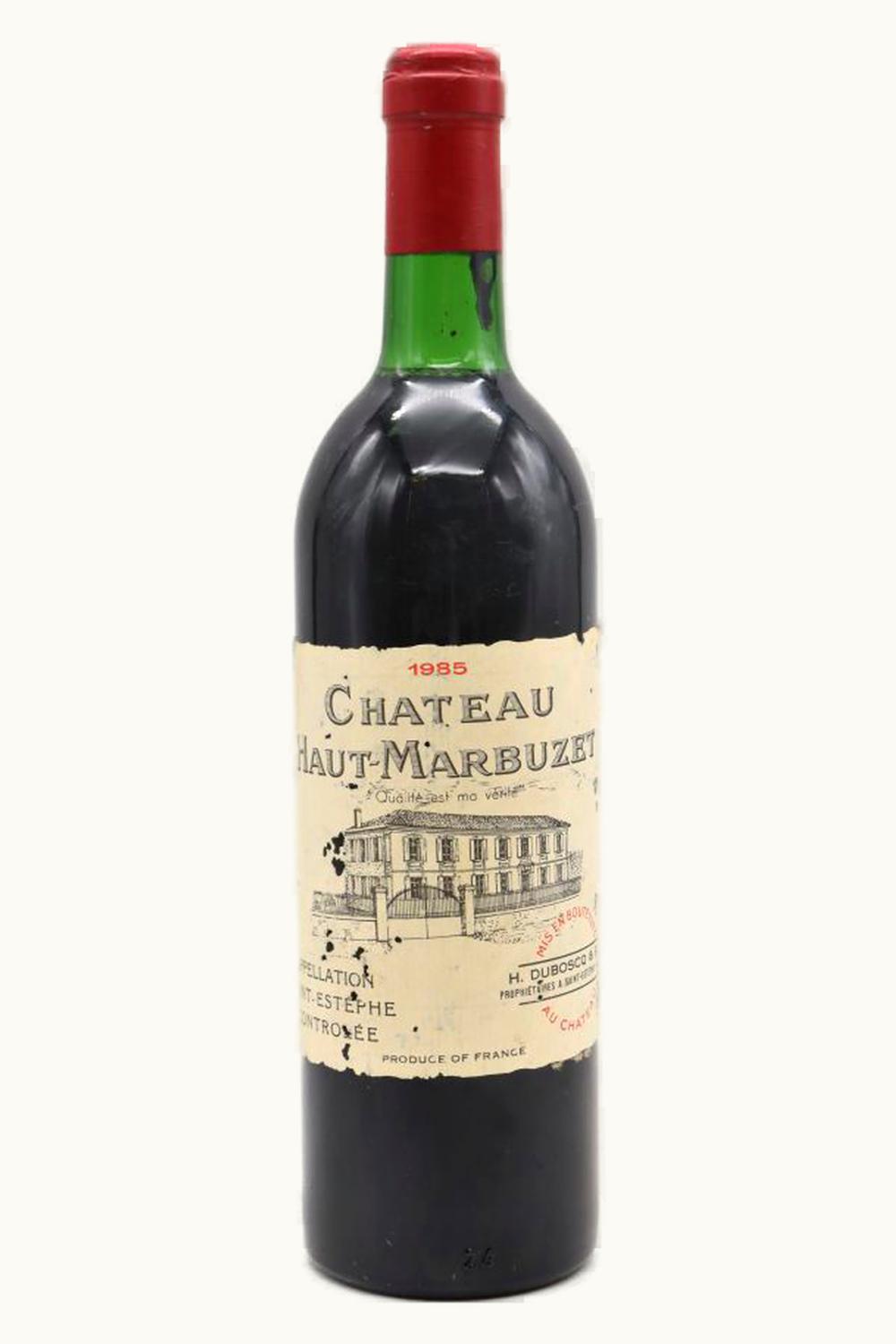 Château Haut-Marbuzet Haut-Marbuzet St-Estephe Medoc Bordeaux, 1985