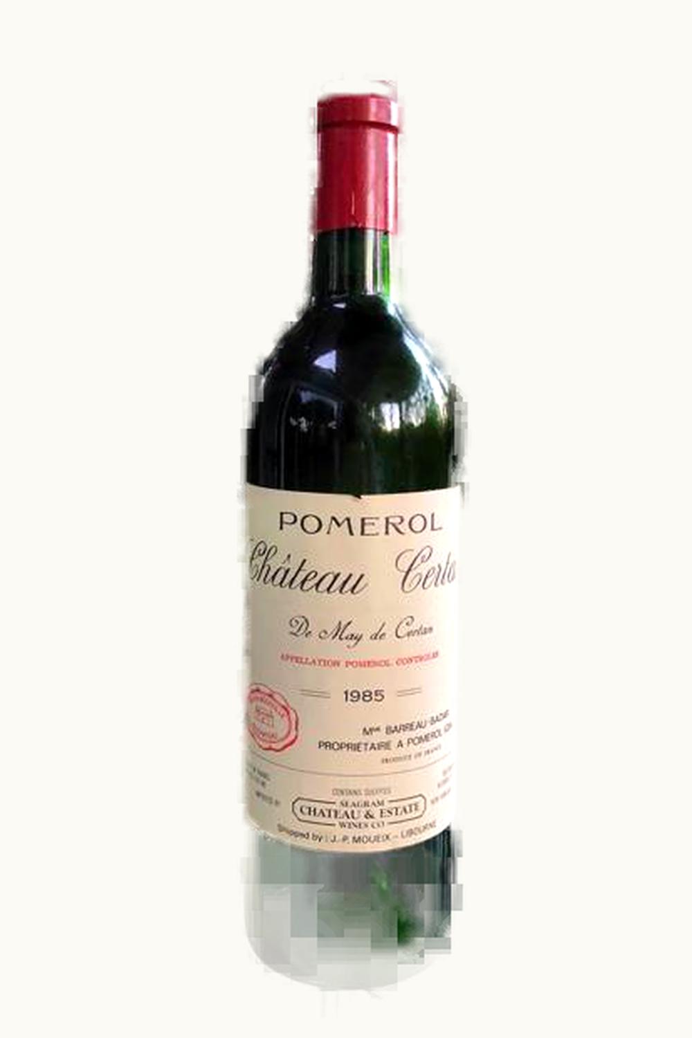Certan de May Certan de May Pomerol Bordeaux, 1985
