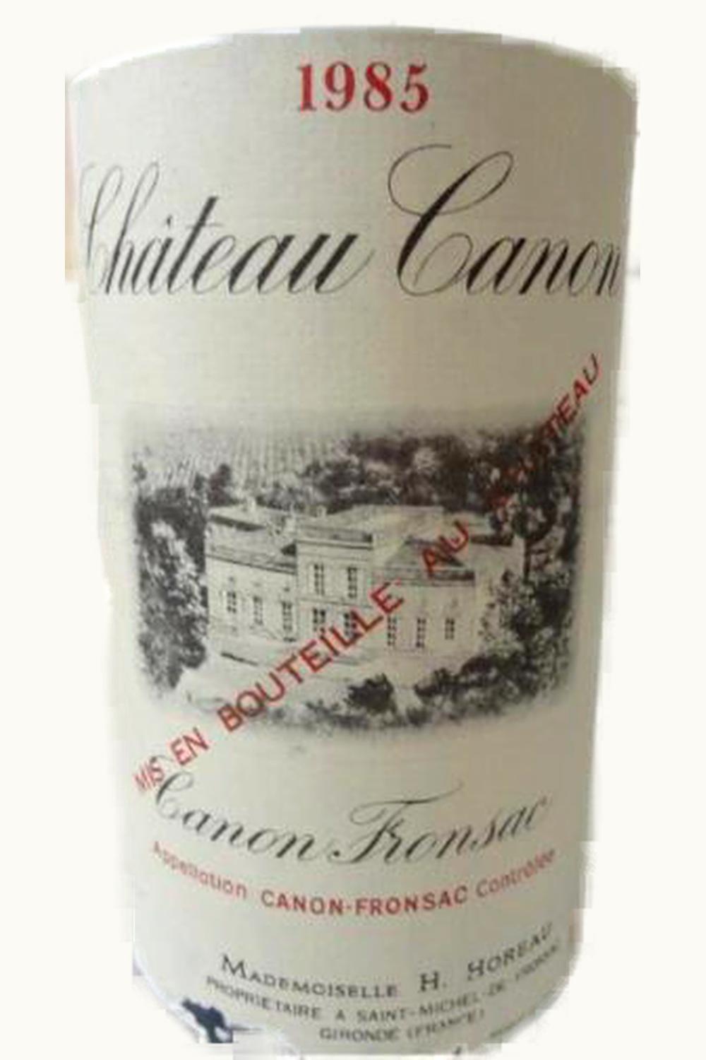 Canon-Fronsac Canon-Fronsac Bordeaux France, 1985