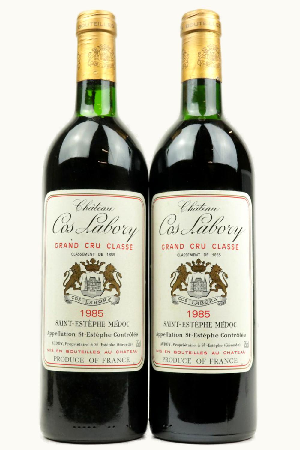 Château Cos Labory Château Cos Labory St-Estephe Medoc Bordeaux, 1985