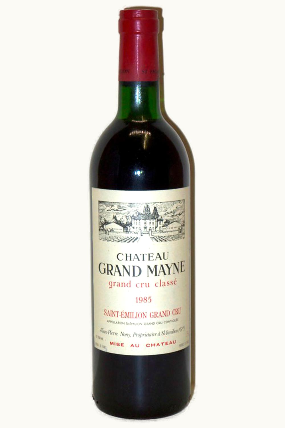 Château Grand Mayne Château Grand Mayne Bordeaux France, 1985