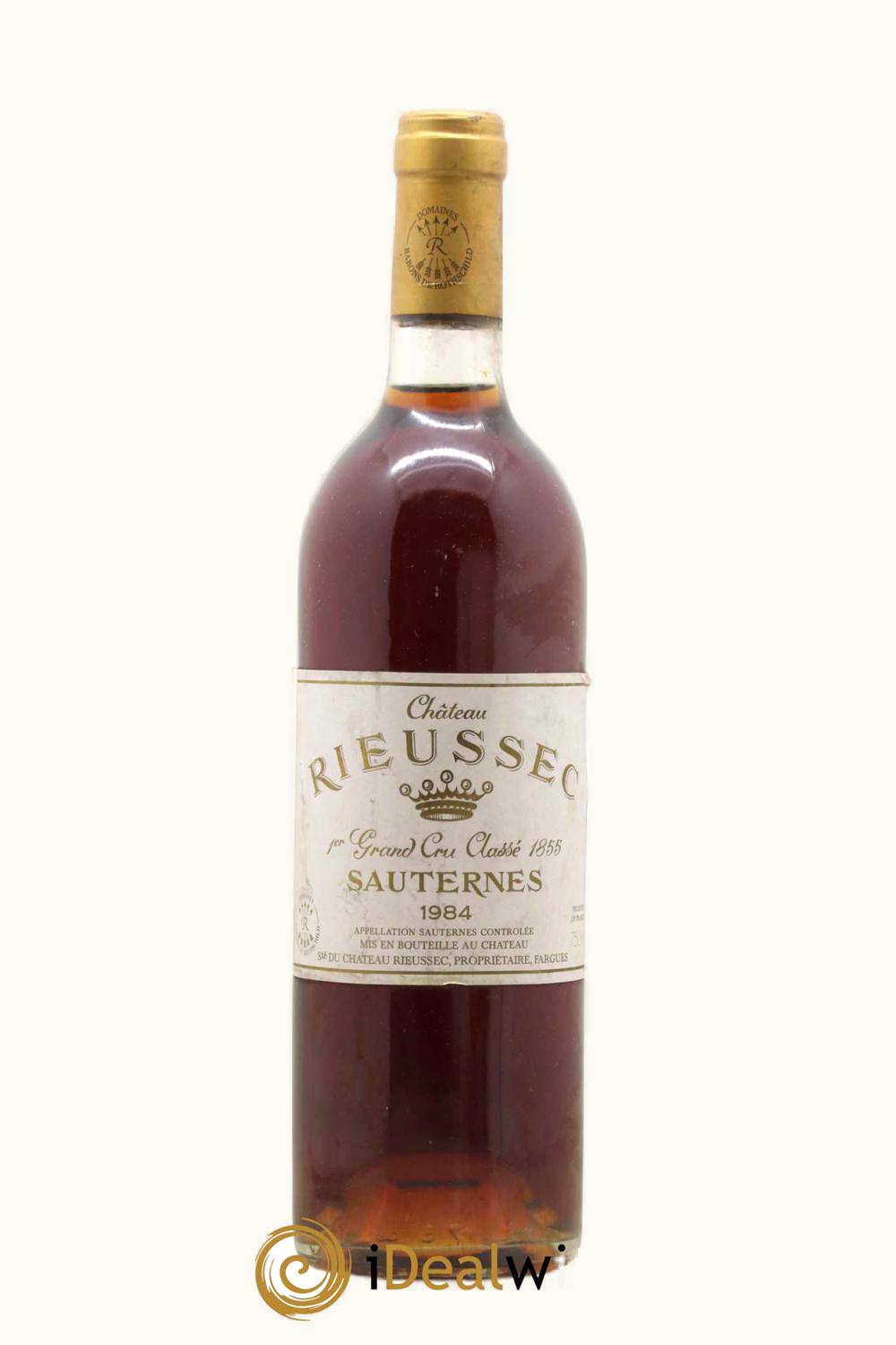 Château Rieussec Château Rieussec Sauternes Bordeaux, 1984