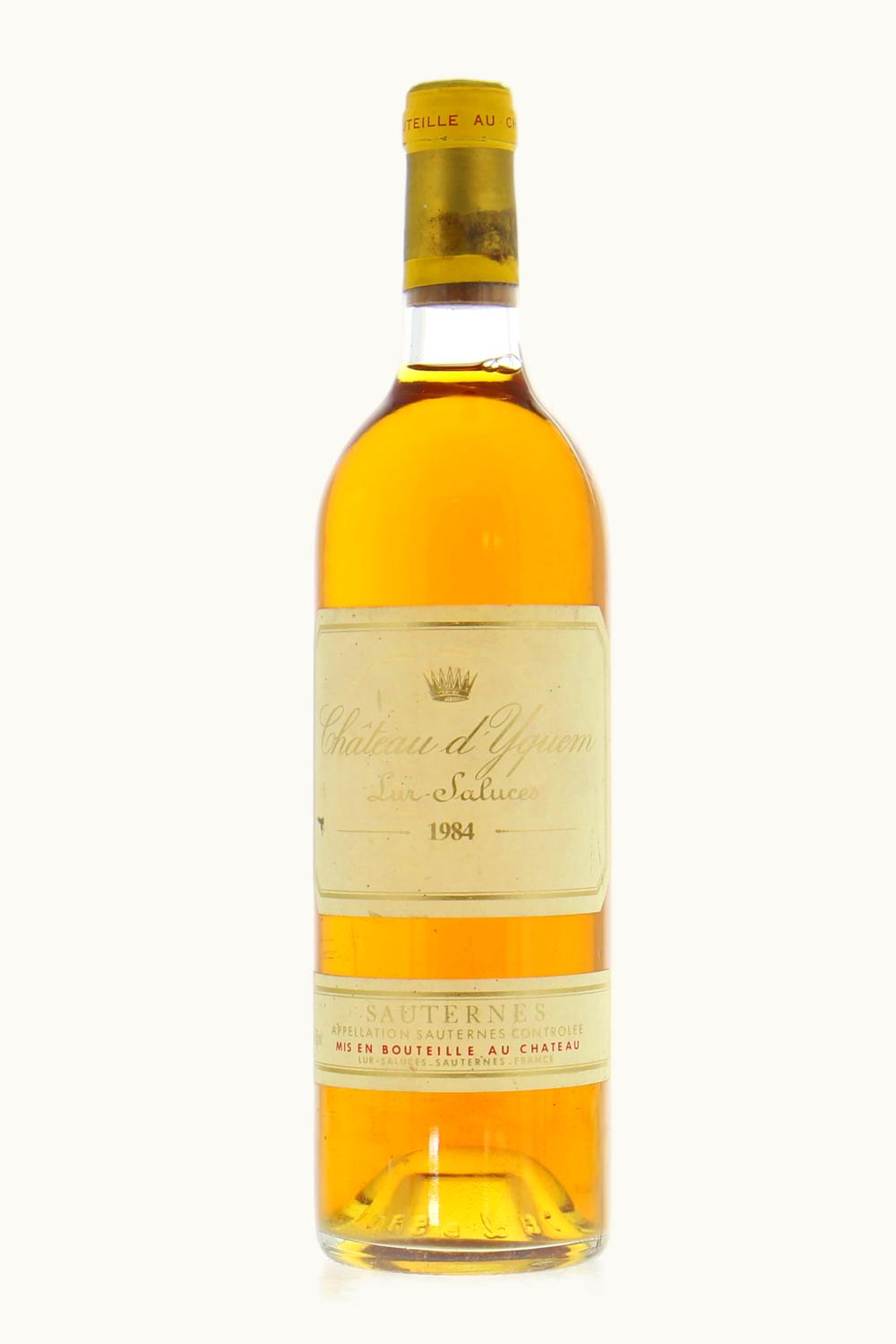 Château d'Yquem Château d'Yquem Sauternes Bordeaux, 1984