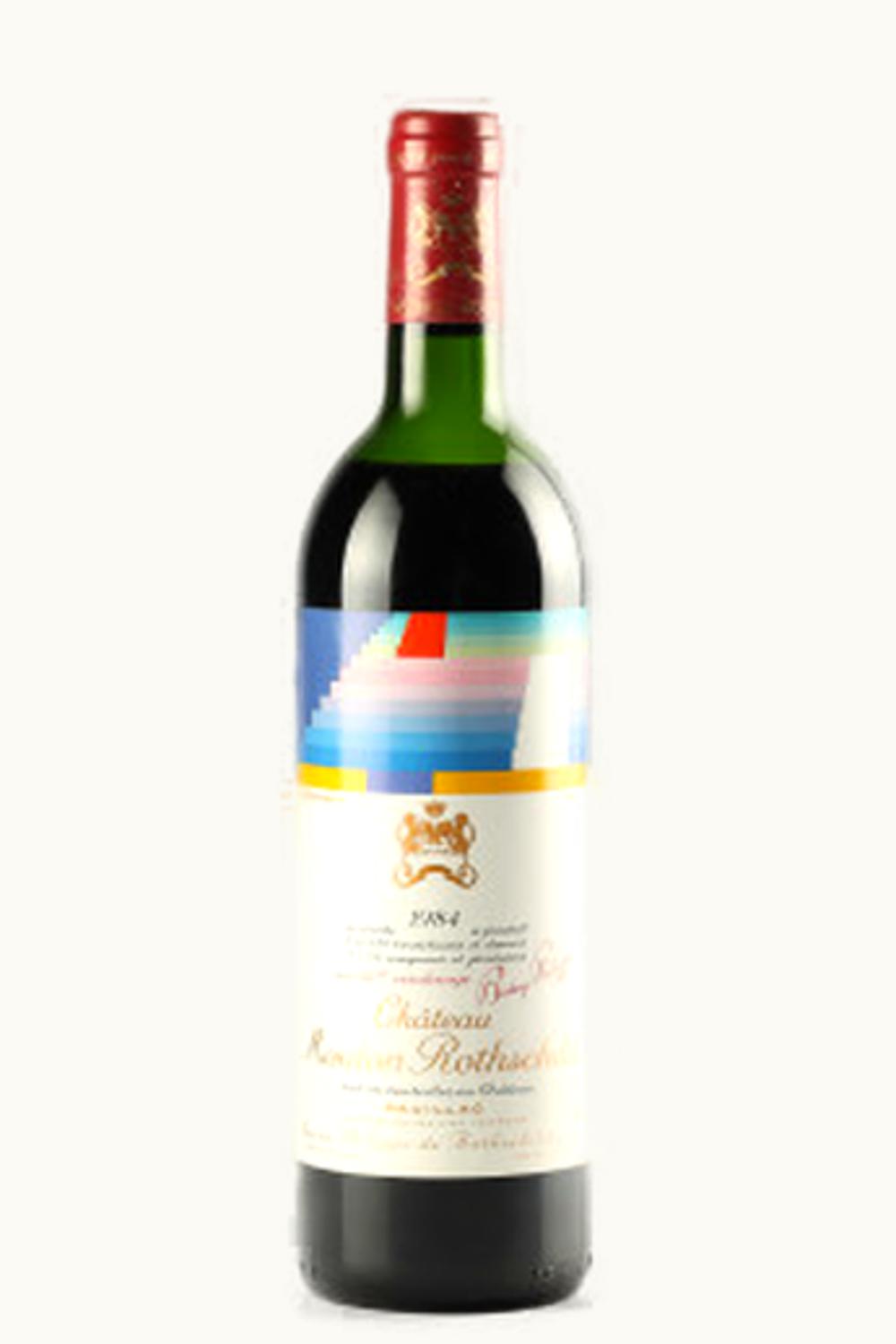 Château Mouton Rothschild Château Mouton Rothschild Pauillac Medoc Bordeaux, 1984