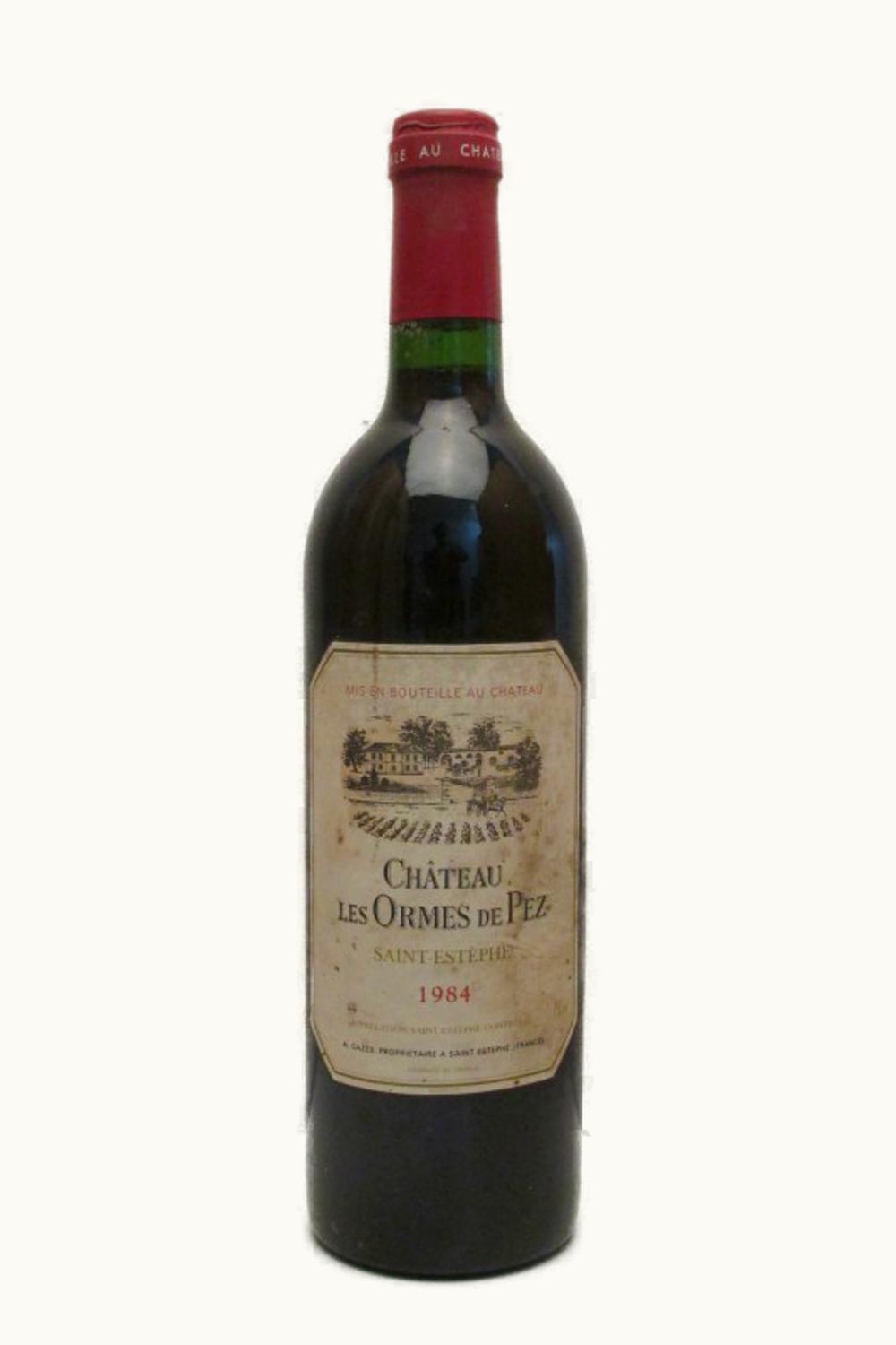 Les Ormes de Pez Les Ormes de Pez St-Estephe Medoc Bordeaux, 1984