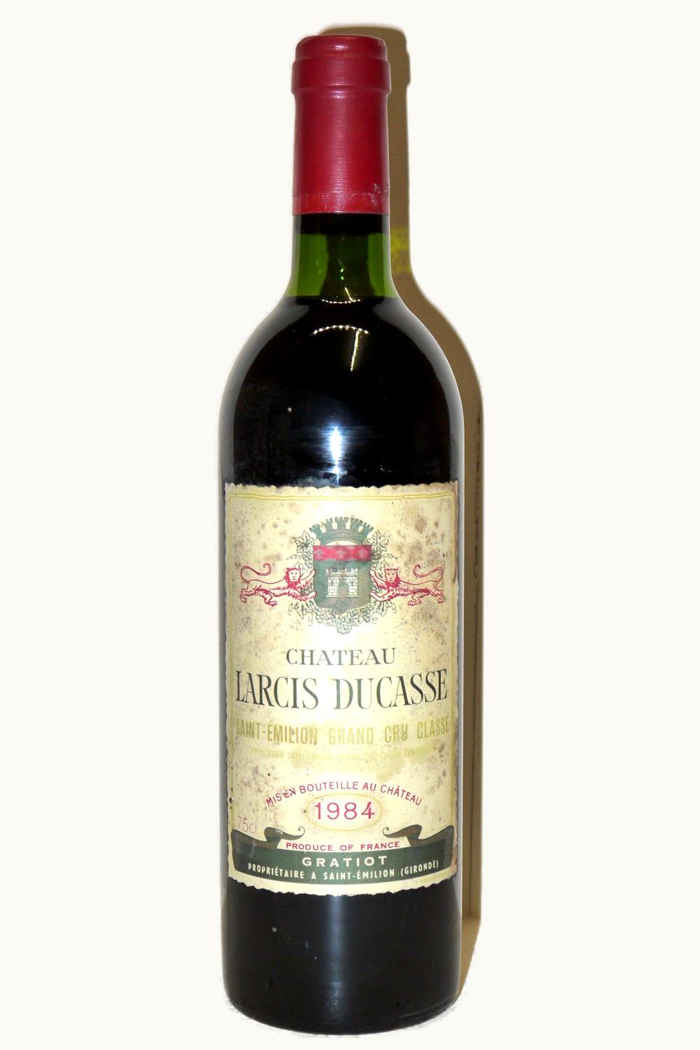 Larcis Ducasse St-Emilion Grand Cru Bordeaux, 1984