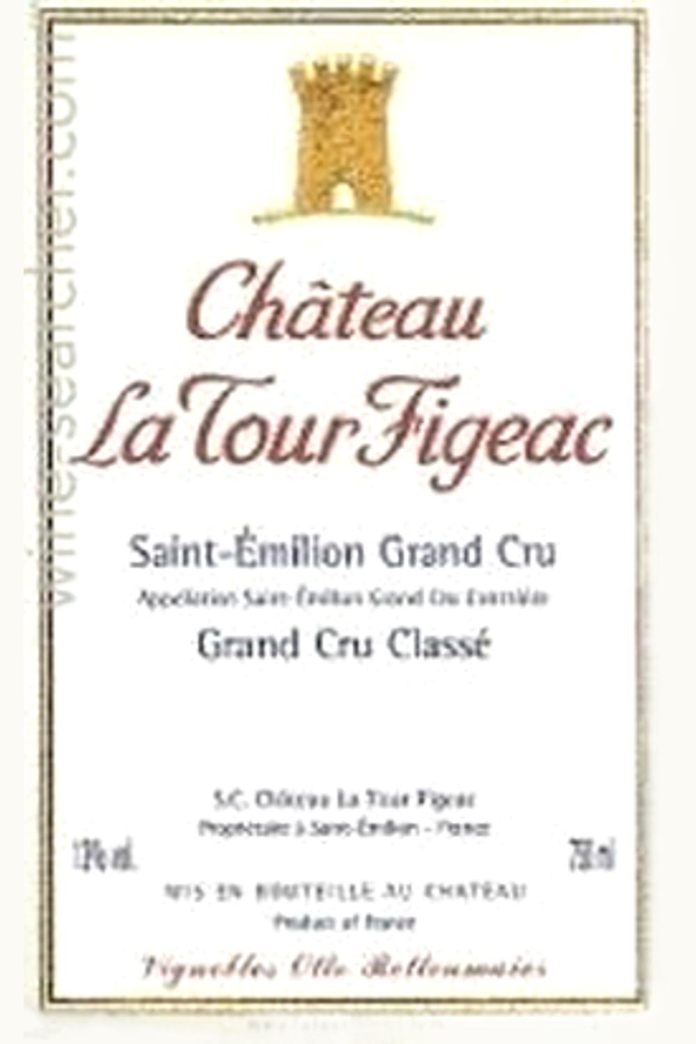 La Tour Figeac St-Emilion Grand Cru Bordeaux, 1984