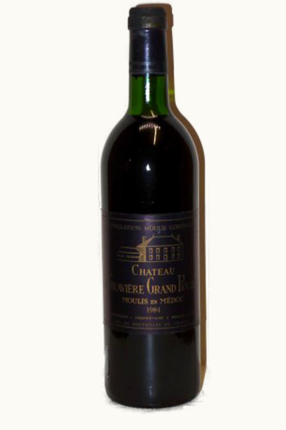 Château Poujeaux Château Poujeaux Moulis Medoc Bordeaux, 1984