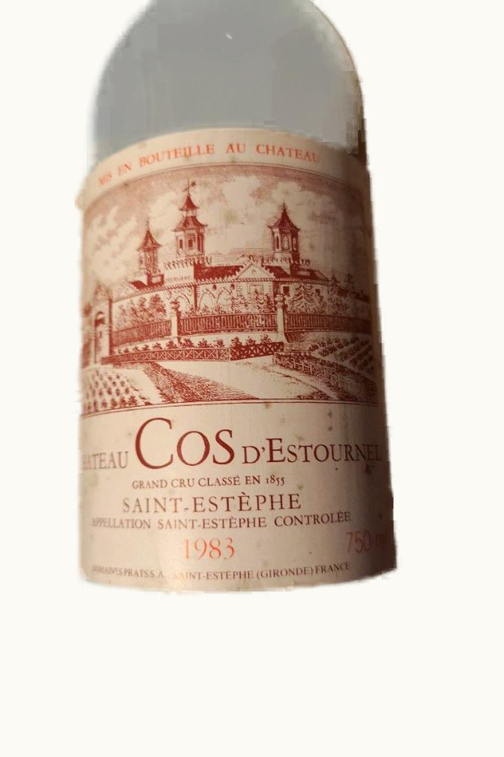 Château Cos d'Estournel Château Cos d'Estournel St-Estephe Medoc Bordeaux, 1983