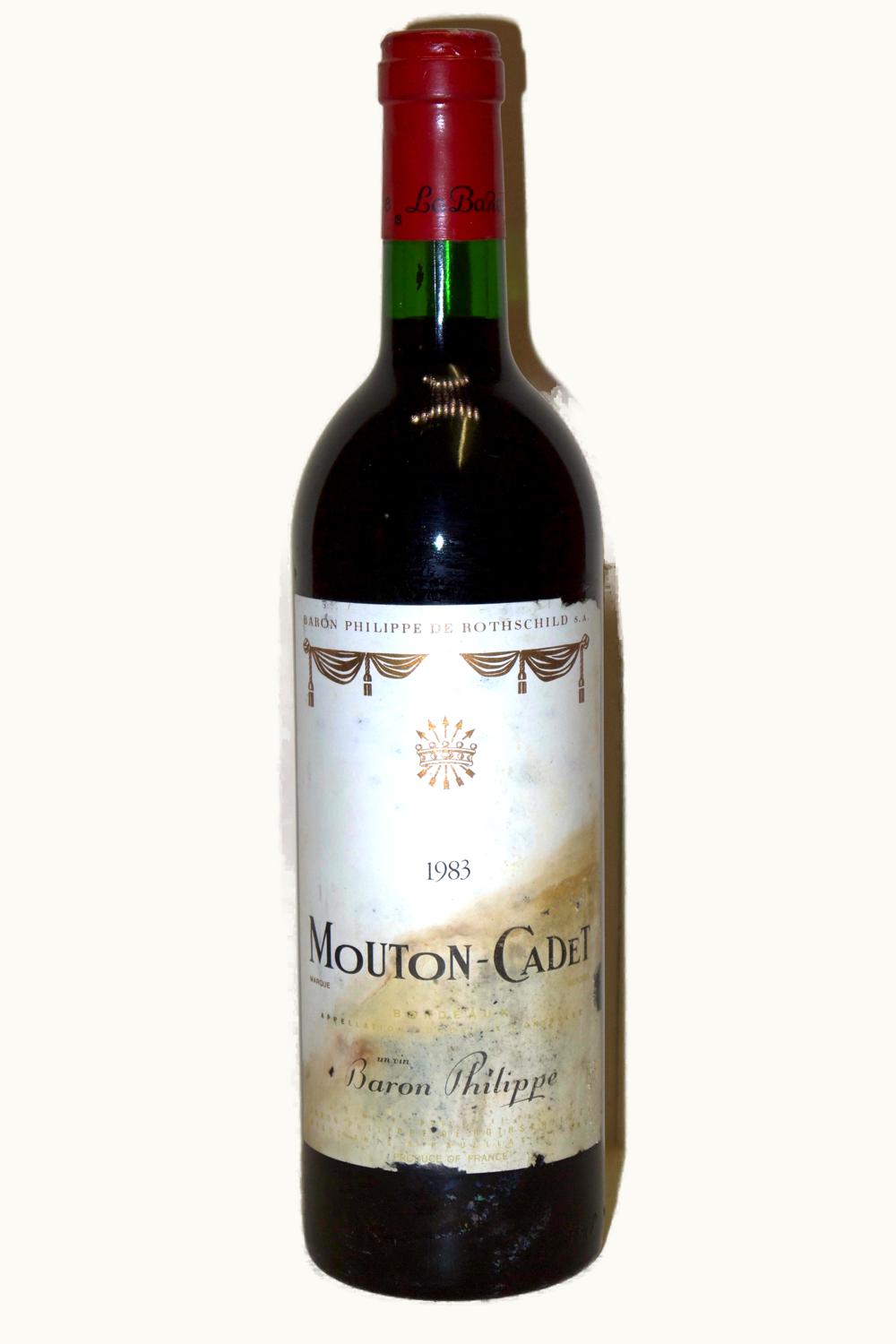 Baron Philippe de Rothschild Baron Philippe de Rothschild Mouton Cadet Bordeaux, 1983