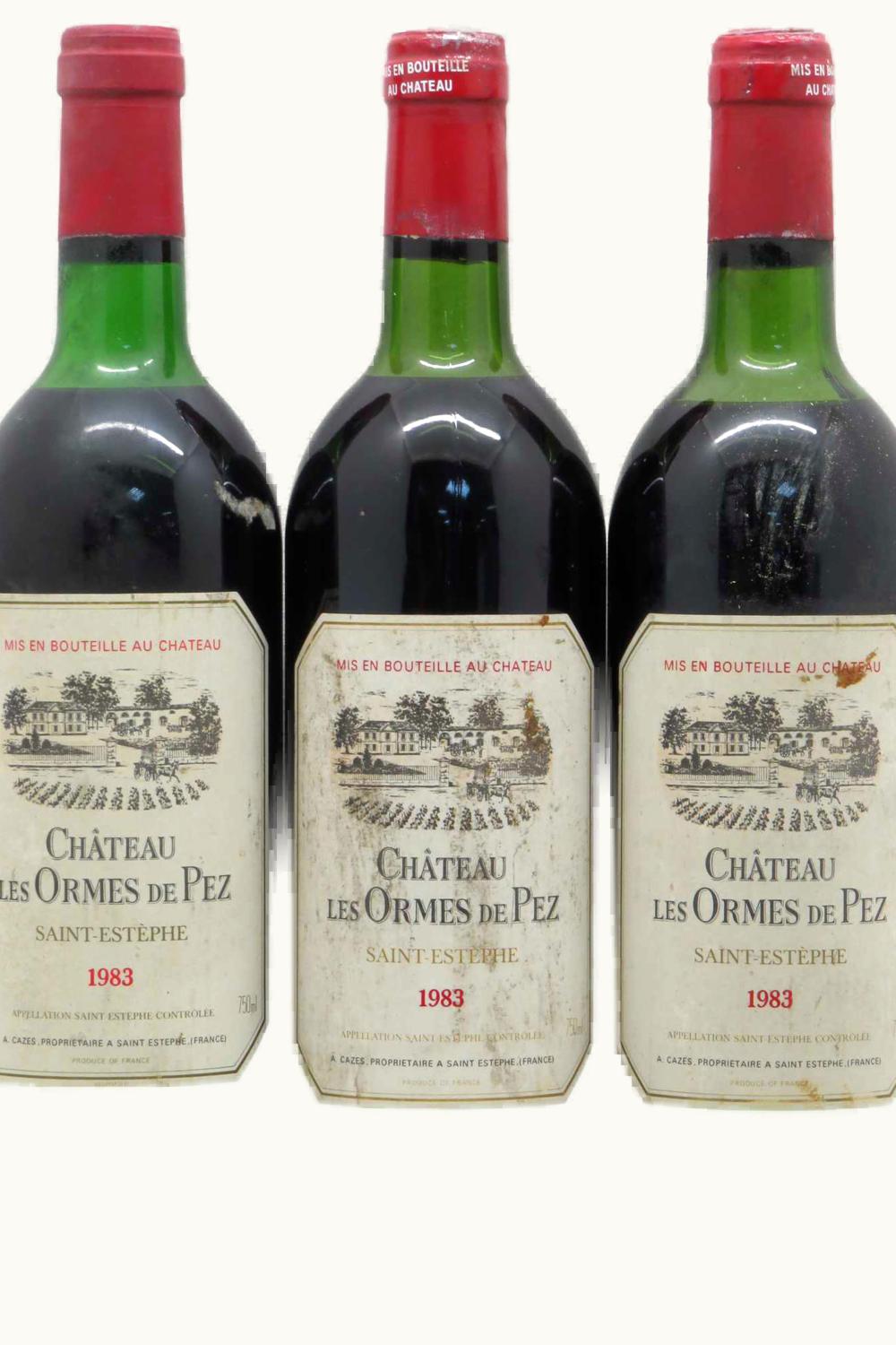 Les Ormes de Pez Les Ormes de Pez St-Estephe Medoc Bordeaux, 1983