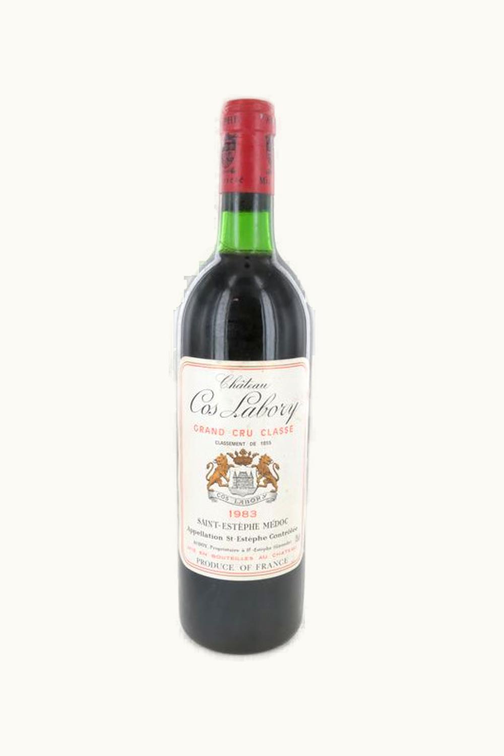 Château Cos Labory Château Cos Labory St-Estephe Medoc Bordeaux, 1983