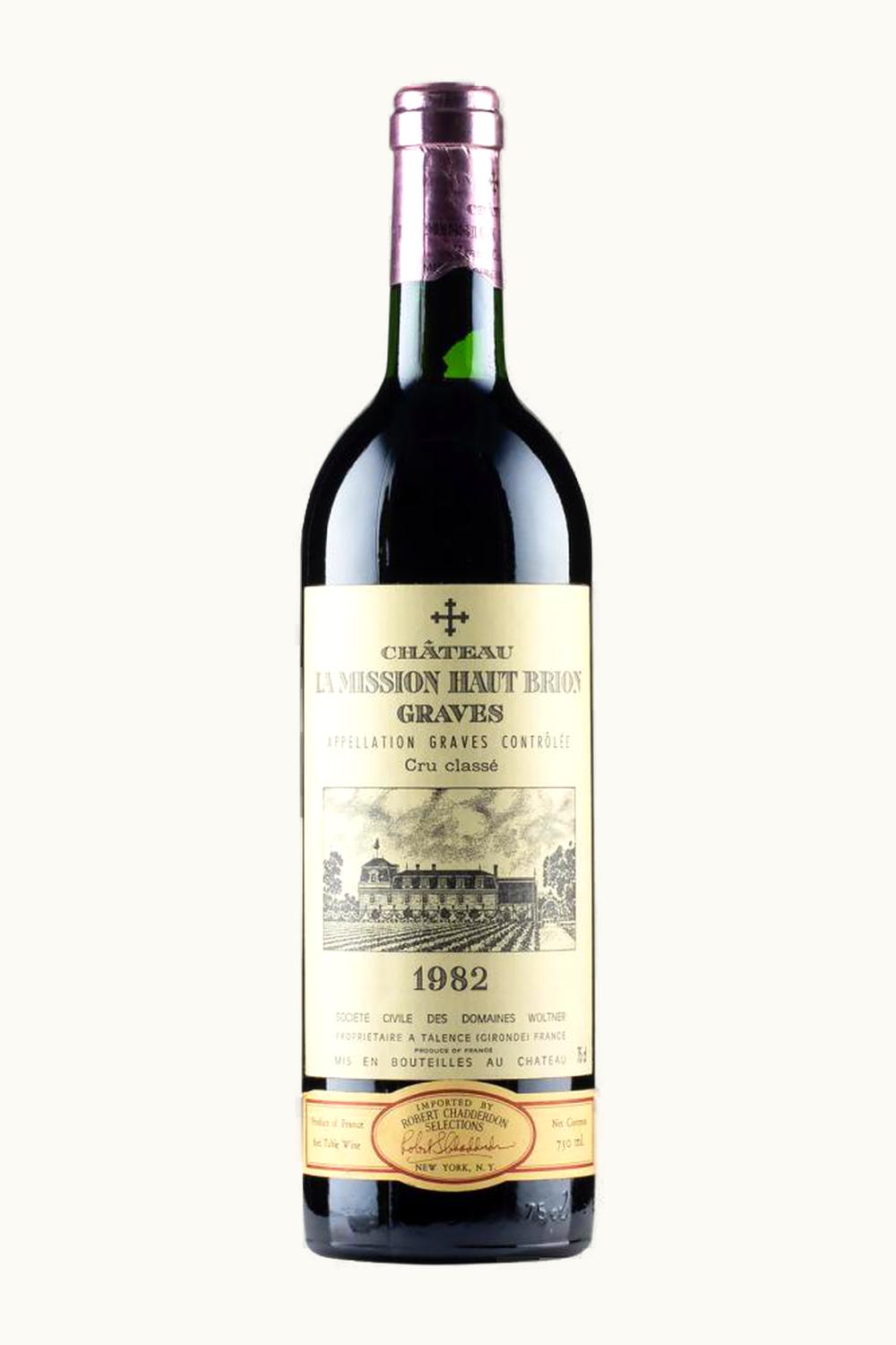 Château La Mission Haut-Brion Château La Mission Haut-Brion Pessac-Leognan Bordeaux, 1982 UZ0642776