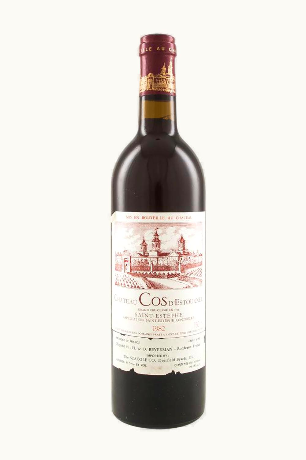 Château Cos d'Estournel Château Cos d'Estournel St-Estephe Medoc Bordeaux, 1982