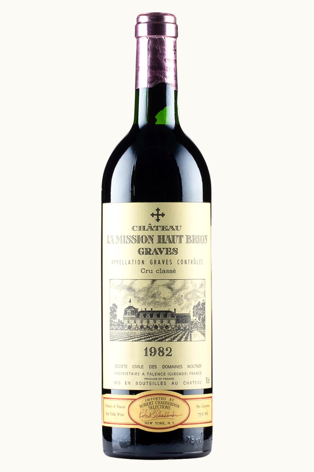Château La Mission Haut-Brion Château La Mission Haut-Brion Pessac-Leognan Bordeaux, 1982 UZ0642788