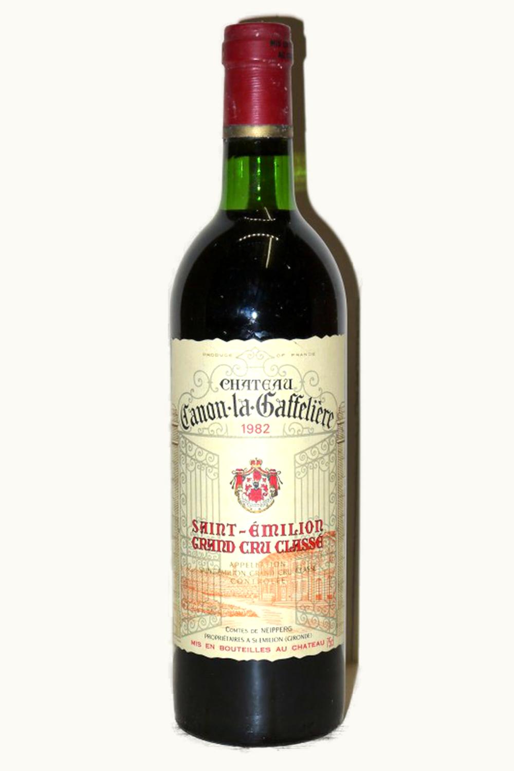 Château Canon-la-Gaffelière Château Canon-la-Gaffelière St-Emilion Grand Cru Bordeaux, 1982