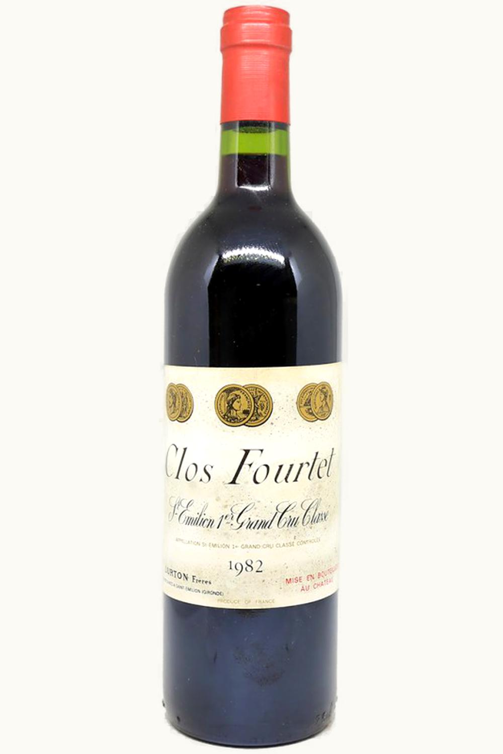 Château Clos Fourtet Clos Fourtet St-Emilion Grand Cru Bordeaux, 1982