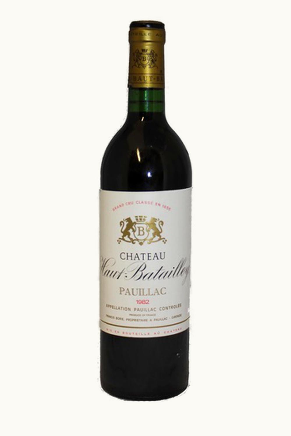 Château Haut-Batailley Château Haut-Batailley Pauillac Medoc Bordeaux, 1982