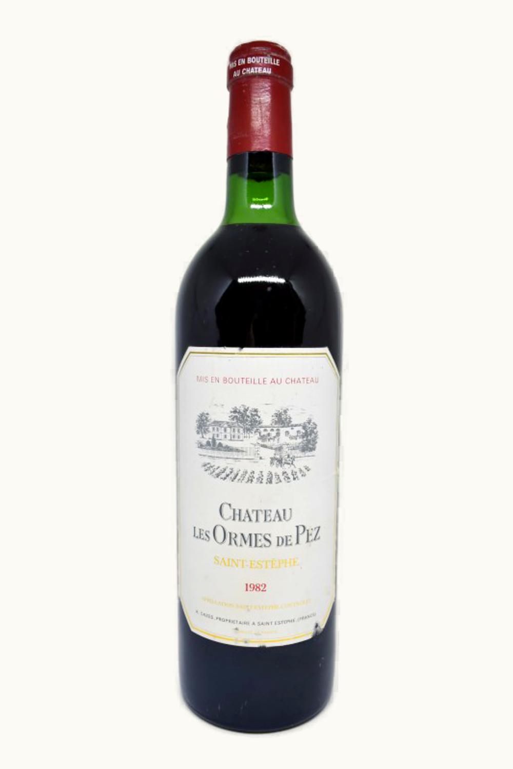 Les Ormes de Pez Les Ormes de Pez St-Estephe Medoc Bordeaux, 1982